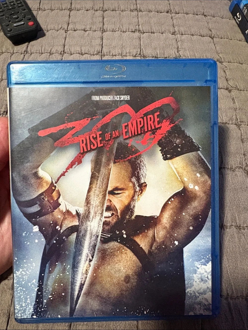 Blu-ray Disc: 300 Rise of an Empire - Blue Case